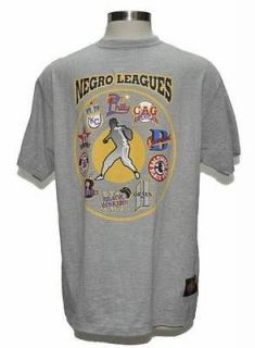 Negro Baseball League NLBM Retro Nostalgic Gray T Shirt Mens XXL NEW