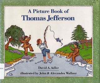 Book of Thomas Jefferson President Biography David Adler Virginia
