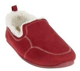 Deer Stags Slipperooz Lounge Around In/Outdoor Womens Slipper Shoe QVC