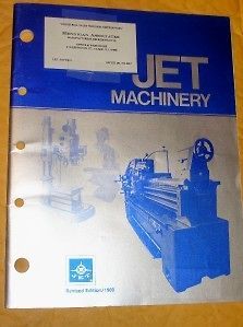 JET Equipment&Tool s Catalog~Lathes ~Machines~Room /Bench
