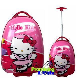 Hello Kitty Luggage Bag Trolley Baggage Roller 16 Gift