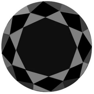25.00 ct AAA GREAT HUGE ROUND CUT BLACK LOOSE DIAMOND ( see video
