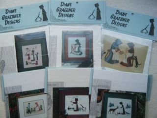 Diane Graebner Designs Lynns Prints Counted Cross Stitch Charts C