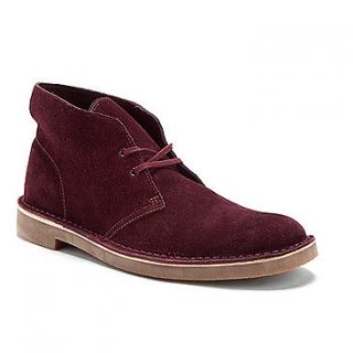CLARKS BUSHACRE BOOT 82516 MENS RED WINE SUEDE DESERT STYLE RETAIL $