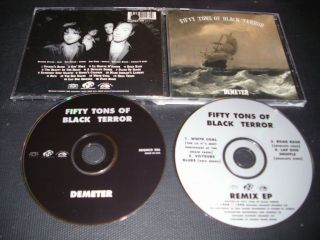 Tons Of Black Terror 2x CD Demeter + REMIX EP PENTHOUSE punk blues