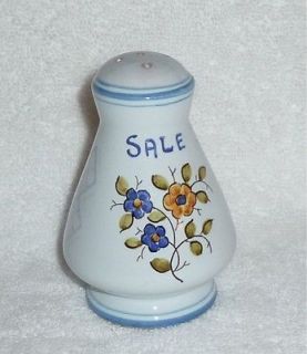 Hand Painted GD Majolica Salt Italy Sale Shaker Italian Blue Italian