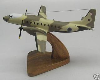 HS 780 C 1 Hawker Siddeley Airplane Desk Wood Model Big