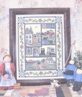 Amish Country Life   Counted Cross Stitch Pattern   Linda Myers