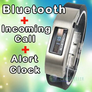 LCD Bluetooth Vibrate Alert Bracelet Watch for phone B1