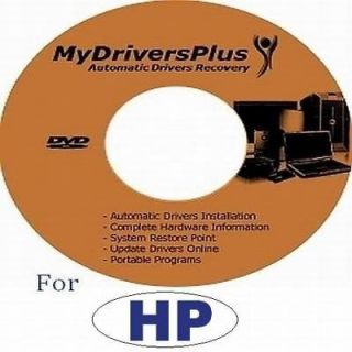 HP Pavilion ze2000 Drivers Recovery Restore DISC 7/XP/V