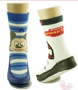 DISNEY Baby BOY 2yrs Slipper Socks Brand New Various Designs