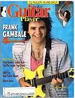 Guitar Player Magazine (June 1988) Frank Gambale / Ted Nugent / Tony