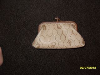 RARE Vintage CHRISTIAN DIOR Kisslock Coin Purse Wallet~great for going