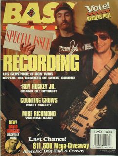 PLAYER Guitar Magazine Sep/Oct 1994 Les Claypool & Don Was Matt Malley