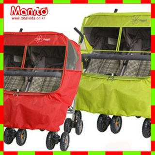 manito] Twin Rain cover for strollers.TOP Quality