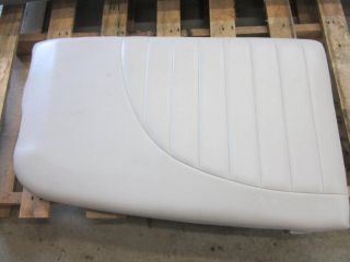 MasterCraft Ski Boat Seat Cushion White Vinyl