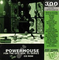 Ensoniq ASR 10, eps16, asrx Pwr House CD Rom Vol. 1 3