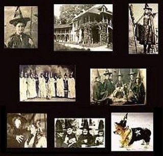 MINI Dollhouse PHOTOS~ ACTUAL WITCHS~ Haunted House~ HALLOWEEN~ GOTH