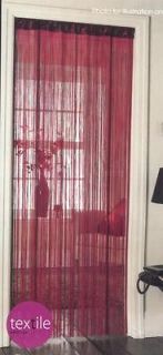 Pink Hanging String Partition Divider 90x200cm Wall Door Curtain