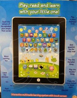 COMPUTER iPAD CHILDREN CHILD KIDS EDUCATIONAL PLAY READ GAME TOY