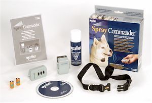 Multivet Commander Spray Remote Dog Training Collar