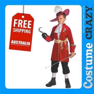 Hook Peter Pan Disney Pirate Dress Up Halloween Toddler Child Costume