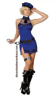 5158 Dreamgirl ladies Halloween costumes sexy Chic cop costume S M L