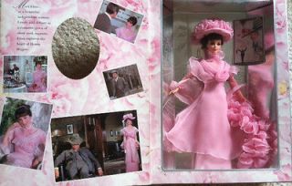 My Fair Lady Eliza Doolittle Pink Dress Barbie Doll Mattel New in Box