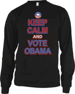 And Vote Obama Thermal Long Sleeve T shirt Barack President Democrat