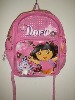 Dora the Explorer Pink Backpack Back pack bag Nickelodeon TV 2009