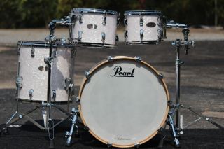 Pearl Reference 4pc Drum Set 22/16/12/10   White Marine Pearl   New in