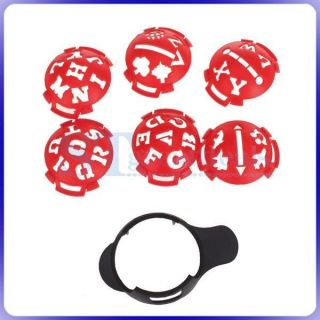 Golf Ball Line Liner Marker Template Drawing Alignment Tool Kit
