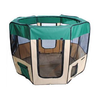 Newly listed New 57 Green Dog Pet Puppy Kennel Exercise Pen Playpen
