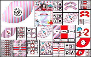 Carnival Birthday Party Supplies on Dr  Seuss Party Ideas     Birthday  Baby Shower  Twins Shower Theme