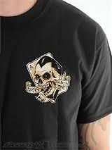 Lucky 13 Mens T shirt Aces and Eights
