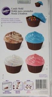 NEW Wilton ***3 D Cupcake Look Container Classic Candy Mold*** #0001