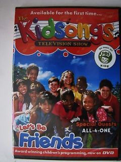 Kidsongs   Lets Be Friends (DVD, 2005) NEW Sealed