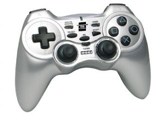 Playstation3 PS3 HORI PAD 3 Turbo Controller SILVER NIB