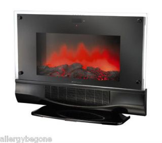 Bionaire BFH5000UM Electric Fireplace Heater w Remote