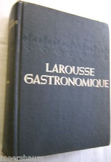 Larousse Gastronomique 1961 by Prosper Montagne Encyclopedia Wine