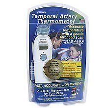 NEW EXERGEN Temporal Artery Thermometer Forehead Scanner Battery