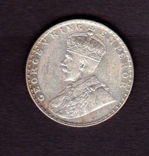 UK INDIA SILVER COIN, RUPEE ,YEAR 1917, UNC