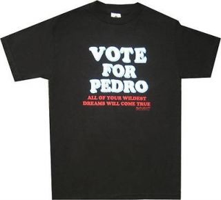 Vote for Pedro Napoleon Dynamite T Shirt, Black, One Size Fits Most