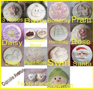 Karen Davies Cupcake Excellent Quality Flexible Silicone Cake Moulds