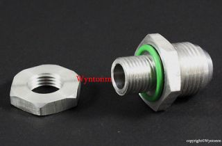 10AN Oil Pan Drain Return Plug Fitting Adapter Nut Aluminum Turbo T3