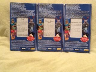 Between The Lions Lot Of 3 VHS Tapes Fox & The Crow, Hopping Hen