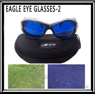 A99 Golf Ball Finder Glasses Sliver Frame with Case E 2