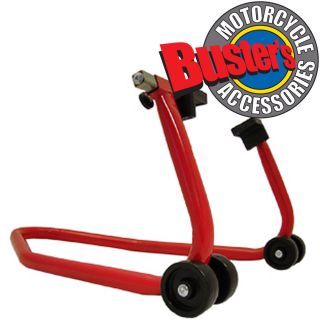 New Motorcycle Red Bike Rear Track Paddock Stand
