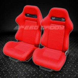 LEFT+RIGHT TYPE R LIGHTWEIGHT FULLY RECLINABLE UPHOLSTERY RACING SEAT