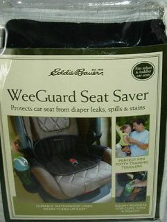 NEW Eddie Bauer WeeGuard Wee Guard Seat Saver Waterproof Toddler